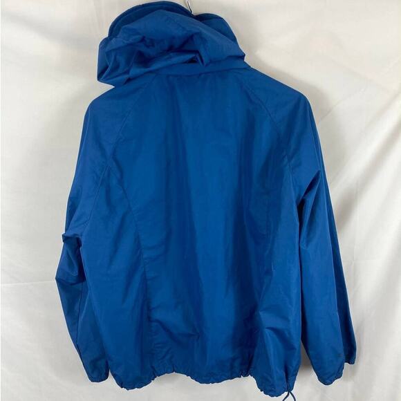 Nike Blue Windbreaker Jacket with Cap Size Large - Picture 7 of 7